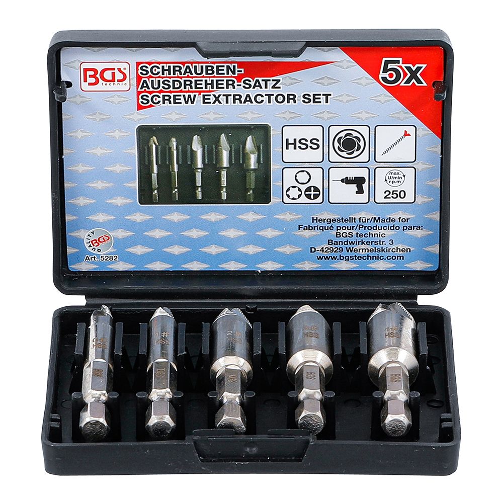 FROM SCRATCH SAIBORG スターターセット Set extractoare tip freza prindere hexagonala 1/4