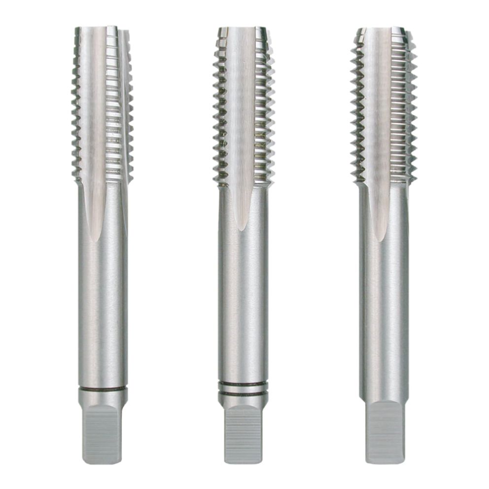 Set tarozi de mana DA-F M2 pas normal-0.40mm filet-dreapta 3 treceri DIN352 HSS RUKO ZE