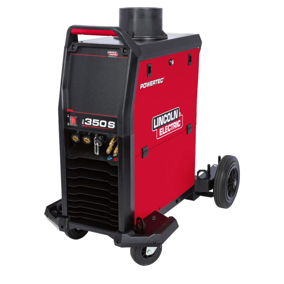 Aparat sudura MIG-MAG cu sarma POWERTEC i350S racire gaz randament 300A/100% 400V cu accesorii LINCOLN