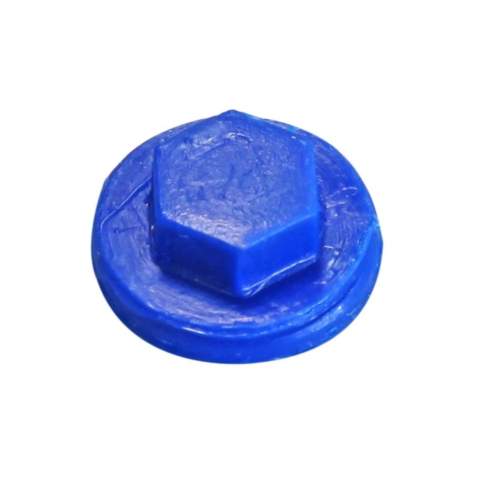 CAPAC PLASTIC PENTRU SURUB CAP HEXAGONAL SW 8 - RAL 5010 ALBASTRU