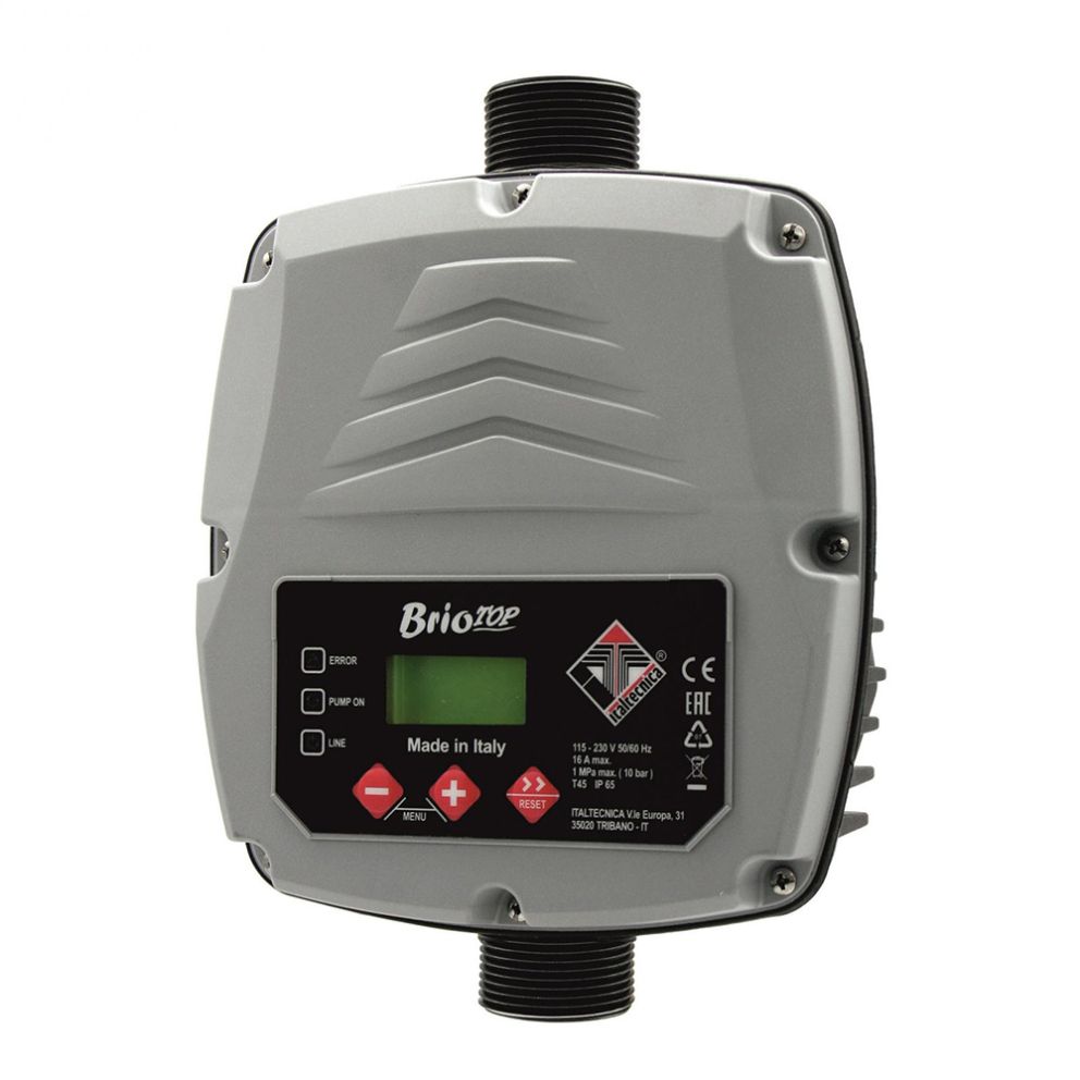 Presostat electronic BRIO-TOP2 pompe electrice interval presiune 0.5-8 bari conexiune 1 1/4