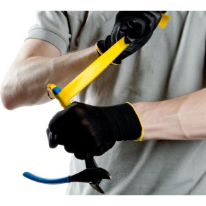 Banda atasare unelte QUICK WRAP TAPE II galbena latime 25.4mm L-2.74m pentru lucrul la inaltime 3M