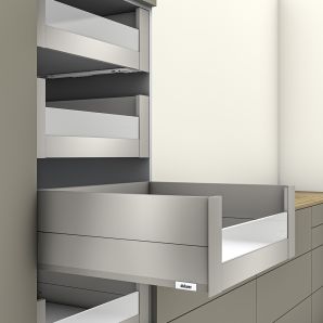 Merivobox element de insertie scund inaltime E-75 sticla clar NL-1200mm ZE4L1058G BLUM