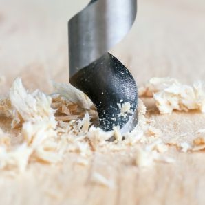 Burghiu lemn tip sfredel D-24mm L-360/460mm CrV prindere hexagonala RUKO