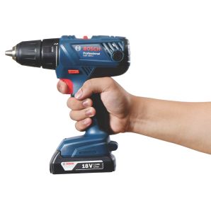 Masina insurubat/gaurit cuplu reglabil cu acumulator GSR180-LI mandrina 500/1900rpm 54Nm 18V/ 2x2.0Ah BOSCH