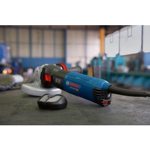 Polizor unghiular GWS17-125S disc D-125mm piulita clasica M14x22.2mm turatie variabila 2800-11500rpm antirecul maner slim 1700W BOSCH