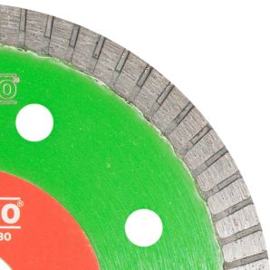 Disc diamantat taiere CERAMIC TURBO 125x22.2 mm GL sector continuu- turbo gresie/faianta-portelan ceramica-dura marmura granit ENERGO