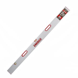 Dreptar aluminiu DAF cu sectiune dreptunghiulara L-150cm 2 manere 2 fiole pentru constructii ENERGO