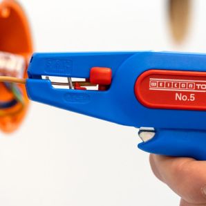 Cleste dezizolat cabluri cu autoreglaj 0.2-6.0 mmp numarul 5 WEICON