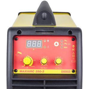 Aparat sudura cu electrod MAXIARC 250-3 functie TIG-LIFT randament 250A/60% 400V ENERGO