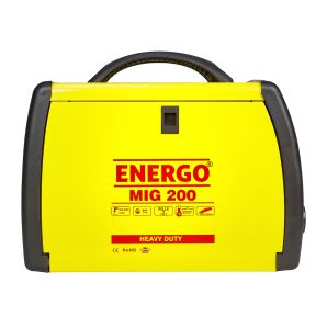 Aparat sudura MIG-MAG cu sarma MIG 200 racire gaz randament 120A/100% 230V cu accesorii ENERGO