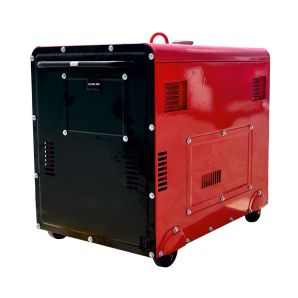 Generator portabil GN5000dE carcasat cu roti Pmax 5.0kW/230V rezervor 15L motorina ATS optional start electric ENERGO
