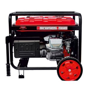 Generator portabil GN7000E cadru deschis Pmax 7.5kW/230V rezervor 25 L benzina cu AVR ATS optional start electric ENERGO