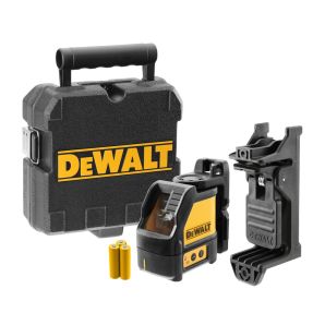 Nivela laser cu linii DW088K raza lucru 10m - 50m fascicul rosu mod orizontal/vertical cu accesorii DEWALT