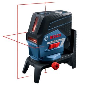 Nivela laser cu linii si puncte GCL 2-50C raza lucru 20m - 50m fascicul rosu mod orizontal/vertical cu trepied si accesorii BOSCH