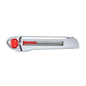 Cutter universal lama dreptunghiulara SK5 14 segmente cu latime 18mm corp aluminiu ENERGO