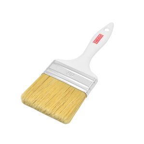 Pensula lata BASIC fir mixt 80mm cu maner plastic alb ENERGO