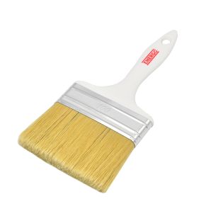 Pensula lata BASIC fir mixt 100mm cu maner plastic alb ENERGO