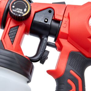 Pistol de vopsit electric FAST HVLP-031 duza D-1.8mm debit 0.2L/min pentru vopsea/lac pe baza de apa/ulei ENERGO