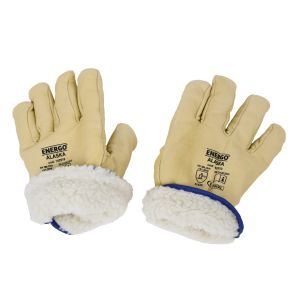 Manusi protectie iarna ALASKA marimea 10 piele bovine integral EN388-3143XX ENERGO