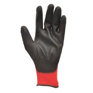 Manusi protectie POLY marimea 10 poliester impregnate poliuretan palma si varf degete EN388-3121XX ENERGO