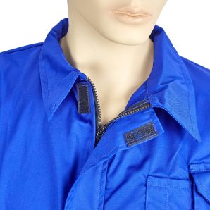 Costum cu pieptar NEW VICTORY albastru royal material-bumbac/poliester ENERGO