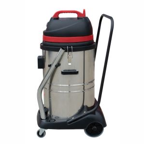Aspirator LSU 255 utilizare uscat-umed volum 55L vacuum 220mbar 5000L/min curatare manuala 2x1000W ENERGO
