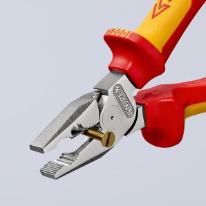 CLESTE COMBINAT IZOLAT 1000V 180 MM MANER BIMATERIAL HEAVY DUTY KNIPEX