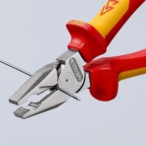 CLESTE COMBINAT IZOLAT 1000V 200 MM MANER BIMATERIAL HEAVY DUTY KNIPEX