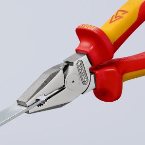 CLESTE COMBINAT IZOLAT 1000V 200 MM MANER BIMATERIAL HEAVY DUTY KNIPEX