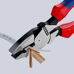 CLESTE COMBINAT 240 MM LINEMAN MANER BIMATERIAL KNIPEX