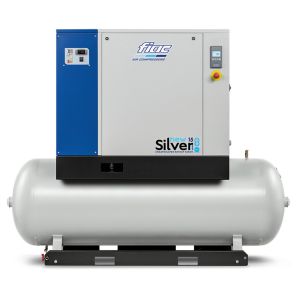 COMPRESOR CU SURUB CU USCATOR NEW SILVER D 15/500 10 BAR FIAC