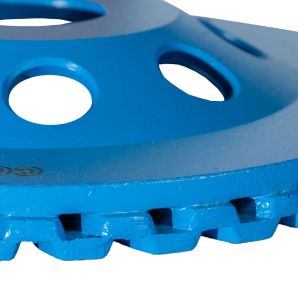 Disc diamantat slefuire SP PLUS TURBO tip oala D-125x22.23mm segment standard uz uscat pentru tencuiala/caramida ENERGO