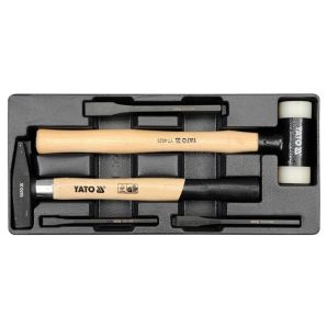 DULAP SCULE ECHIPAT CU 177 PIESE 6 RAFTURI 958X766X465 YATO