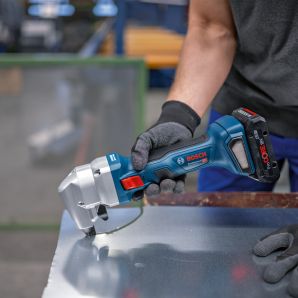 Foarfeca tabla fara acumulator GNA 18V-16 E poanson-matrita Gmax-1.6mm 18V/solo BOSCH