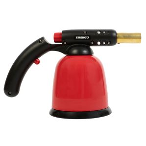 Arzator tip lampa lipire TORNADO pentru cartus gaz 190 grame aprindere piezo valva-360 lipituri moi ENERGO