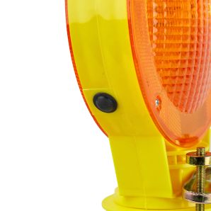 LAMPA SEMNALIZARE RUTIERA GALBENA SPARK CU INCARCARE SOLARA PRINDERE CU CLEMA ENERGO