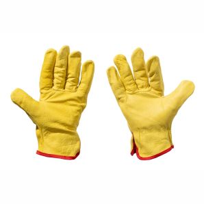 Manusi protectie FUJI marimea 10 piele bovine integral EN388-3143X ENERGO