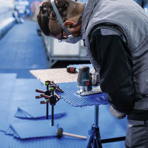 Panza fierastrau pendular T 313 AW cu L-152mm tais continuu ondulat HCS pentru cauciuc set 3 bucati BOSCH