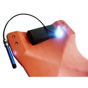 PAT MOBIL PENTRU MECANIC AUTO CU LAMPA DE LUCRU BIG RED