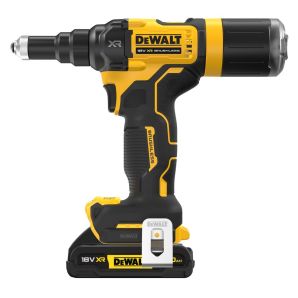PISTOL POP-NITURI cu acumulator DCF403D2GT POP-NIT 4.8/2.4MM 10KN 18V/2x2.0Ah G-series TSTAK DEWALT