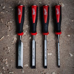 Set 4 dalti lemn margine tesita 6mm/12mm/19mm/25mm MILWAUKEE