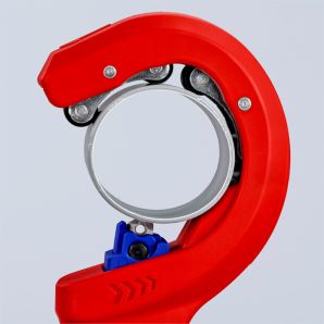 Taietor cu role si cutit DP50 pentru tevi plastic diametre 32-50mm KNIPEX