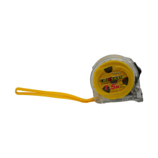 Ruleta banda otel alba acoperita nylon L-7.5m latime 25mm gradatie ambele parti carcasa transparenta CROWNMAN