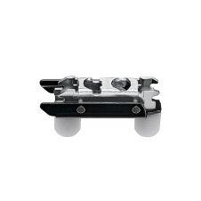 Placuta balama clip 20/32 dreapta cu excentric H-3mm negru-onix cu dibluri prin presare 177H3130 ONS BLUM