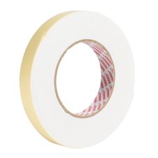 Banda dublu adeziva buretata PROFIXX alba latime 19mm L-5m g-2mm pentru fixari universale ENERGO