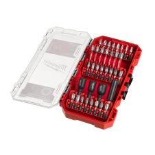 Set biti insurubare impact SHOCKWAVE IMPACT DUTY profil PH PZ TX hexagon 1/4" cu adaptor 33 piese MILWAUKEE