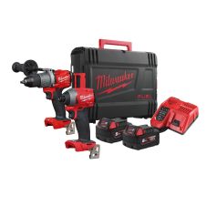 Set 2 masini acumulator FPP2A2-502P FPD2-Surubelnita FID2-Cheie- hex-1/4" 18V/2xB-5.0Ah 1xM12-18FC 1 valiza MILWAUKEE