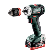 Masina insurubat/gaurit cuplu reglabil acumulator BS12BL-Q mandrina portbit-hex1/4'' cap-90grd 500/1650rpm 45Nm 12V/2x4.0Ah-Hd BL METABO
