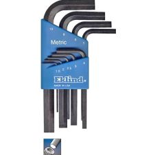 Set chei locas hexagonal SCL-M imbus 1.5-10mm scurte 9 piese EKLIND